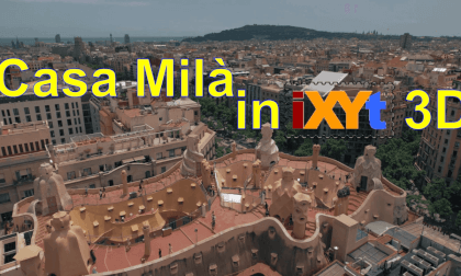 Casa Milà, Barcelona,Catalonia, Spain in iXYt 3D video for VR Casa Milà, Barcelona,Catalonia, Spain in iXYt 3D video for VR