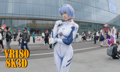 Ayanami Rei cosplay, 綾波 レイ,綾波麗 VR Video Ayanami Rei cosplay, 綾波 レイ,綾波麗 VR