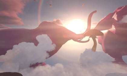 Flying through Mushrooms and Elephants (Unreal Engine) VR Video Flying through Mushrooms and Elephants (Unreal Engine) VR