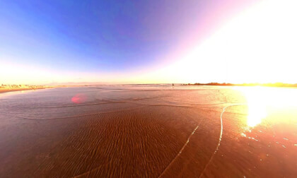 Venice Beach , Los Angeles just before sunset VR Video Venice Beach , Los Angeles just before sunset VR