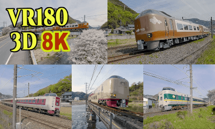 Various trains that run on the JR Hakubi Line in Japan Various trains that run on the JR Hakubi Line in Japan