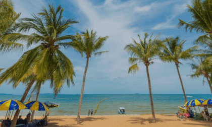 Jomtien evening beach walk in Pattaya Thailand VR Video Jomtien evening beach walk in Pattaya Thailand VR