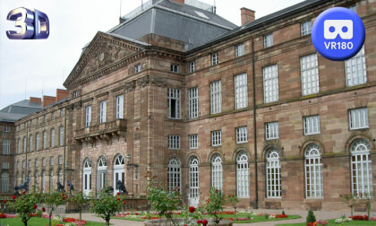 Castle of the Rohan Saverne 180 VR 3D VR Video Castle of the Rohan Saverne 180 VR 3D VR