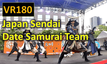 Japan Sendai Date Samurai Team VR Video Japan Sendai Date Samurai Team VR