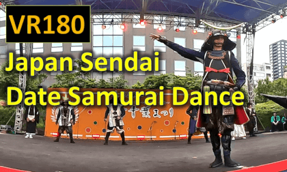 Japan Sendai Date Samurai Dance VR Video Japan Sendai Date Samurai Dance VR