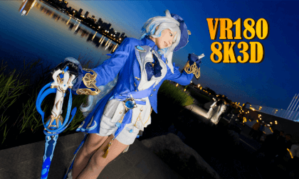 Genshin Furina Cosplay, 原神芙寧娜cos VR Video Genshin Furina Cosplay, 原神芙寧娜cos VR