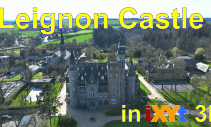 Leignon Castle, Wallonia, Namur, Belgium in iXYt 3D video for VR Leignon Castle, Wallonia, Namur, Belgium in iXYt 3D video for VR