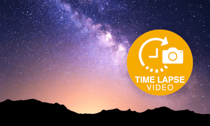 Timelapse of a starry night in Ecuador Timelapse of a starry night in Ecuador