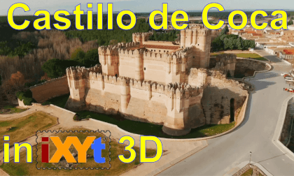 Coca Castle,  Segovia, Spain in iXYt 3D video for VR VR Video Coca Castle,  Segovia, Spain in iXYt 3D video for VR VR
