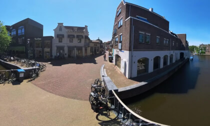 The Netherlands lazy sunny day in Alphen a/d Rijn center 2024 VR 360 The Netherlands lazy sunny day in Alphen a/d Rijn center 2024 VR 360