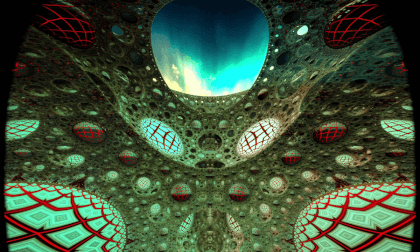 Trippy Aurora Fractal Flight (Unreal Engine) VR Video Trippy Aurora Fractal Flight (Unreal Engine) VR