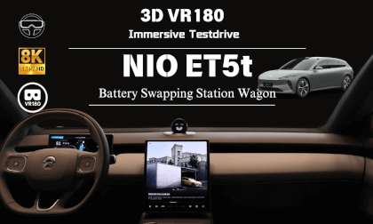 [8K VR180 POV Drive] Nio ET5t Luxury Station Wagon Highway Testdrive 蔚来ET5t旅行车高速试驾