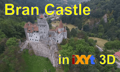 Bran or Dracula's Castle, Transylvania, Romania in iXYt 3D video for VR VR Video Bran or Dracula's Castle, Transylvania, Romania in iXYt 3D video for VR VR
