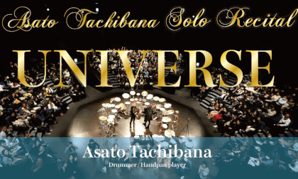 立花朝人打楽器リサイタル ハンドパンオリジナルソロ曲"UNIVERSE" Asato Tachibana Percussion Recital - Handpan Original Solo  "UNIVERSE" VR Video 立花朝人打楽器リサイタル ハンドパンオリジナルソロ曲"UNIVERSE" Asato Tachibana Percussion Recital - Handpan Original Solo  "UNIVERSE" VR