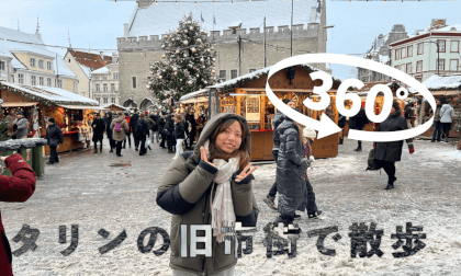 タリン旧市街で散歩 VR Video タリン旧市街で散歩 VR