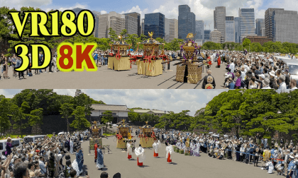 Jinko Festival Parade,Sanno Festival at Hie Shrine in Tokyo,Japan