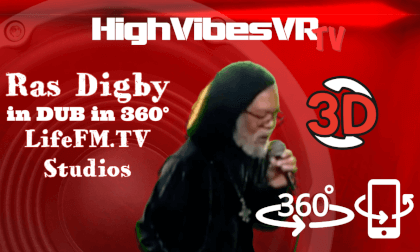 Ras Digby in session at LIFEFM.TV #360 #3D VR Video Ras Digby in session at LIFEFM.TV #360 #3D VR