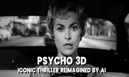 Psycho 3D: Iconic Thriller Reimagined by AI Psycho 3D: Iconic Thriller Reimagined by AI