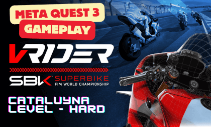 VRider SBK Gameplay Footage Meta Quest 3