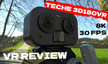 TECHE 3D180VR camera Review 8K 30 fps introduction TECHE 3D180VR camera Review 8K 30 fps introduction