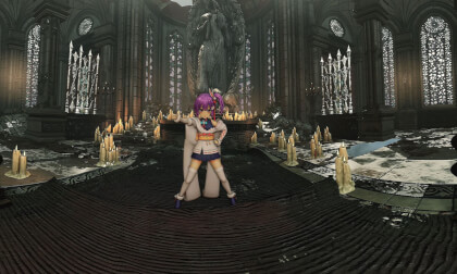 [VR180 MMD] Tenjin Kotone