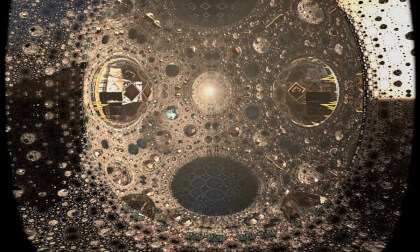 Golden Lift Fractal Flight ( Unreal Engine ) VR Video Golden Lift Fractal Flight ( Unreal Engine ) VR