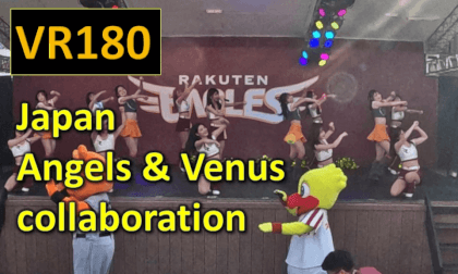 Japan   Baseball cheerleader Angels & Venus collaboration VR Video Japan   Baseball cheerleader Angels & Venus collaboration VR
