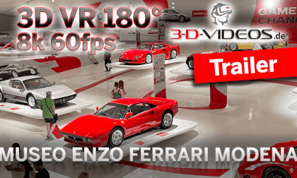 Museo Enzo Ferrari Modena 2023 - "Game Changers" - 8k 60 fps - Trailer VR Video Museo Enzo Ferrari Modena 2023 - "Game Changers" - 8k 60 fps - Trailer VR