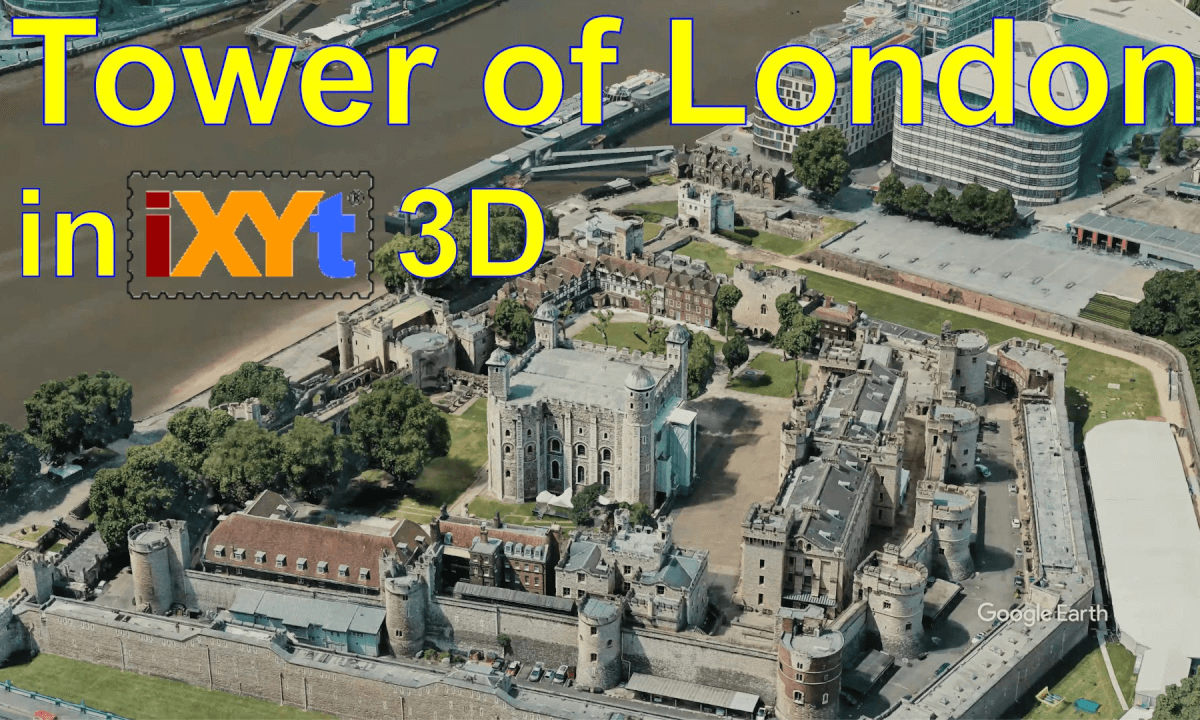 Tower of London, UK in iXYt 3D video for VR