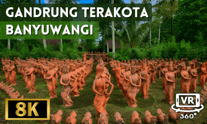 Gandrung Terakota Park, Banyuwangi, Indonesia VR Video Gandrung Terakota Park, Banyuwangi, Indonesia VR
