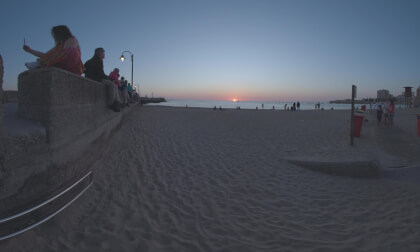atardecer Playa de La Caleta VR Video atardecer Playa de La Caleta VR