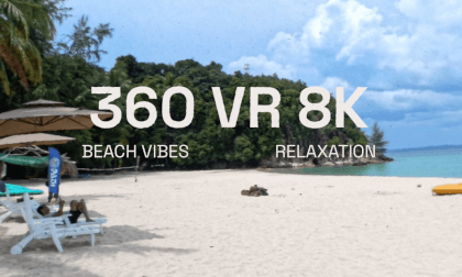 Relax in Paradise: 8K 360° VR Tropical Beach with Gentle Ocean Waves Sounds Relax in Paradise: 8K 360° VR Tropical Beach with Gentle Ocean Waves Sounds