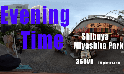 QooCam8K EVENING TIME Shibuya VR Video QooCam8K EVENING TIME Shibuya VR