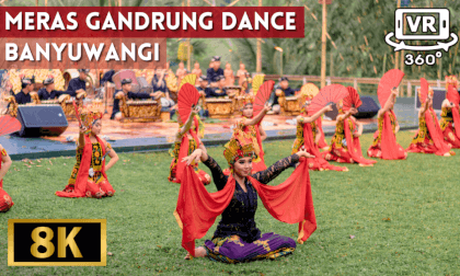 Meras Gandrung Traditional Dance, Banyuwangi, Indonesia VR Video Meras Gandrung Traditional Dance, Banyuwangi, Indonesia VR