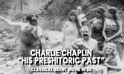 "His Prehistoric Past 3D" - Charlie Chaplin Full-movie from 1914 in 3D "His Prehistoric Past 3D" - Charlie Chaplin Full-movie from 1914 in 3D