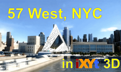 VIA 57 West,Manhattan, New York in iXYt 3D video for VR VIA 57 West,Manhattan, New York in iXYt 3D video for VR