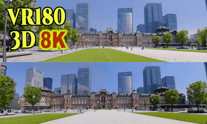 Marunouchi Square in front of the Tokyo Station in Japan