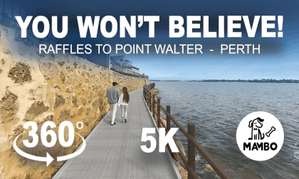 Relaxing River Ride - Raffles to Point Walter, Western Australia. Relaxing River Ride - Raffles to Point Walter, Western Australia.