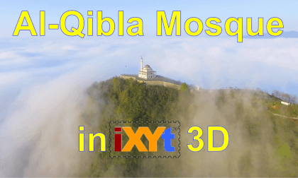 Al-Qibla Mountain Mosque, Riza, Turkey in iXYt 3D video for VR VR Video Al-Qibla Mountain Mosque, Riza, Turkey in iXYt 3D video for VR VR