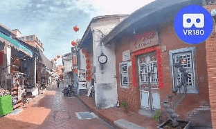 Lukang Old Street 鹿港老街. VR180 Virtual Experience VR Video Lukang Old Street 鹿港老街. VR180 Virtual Experience VR