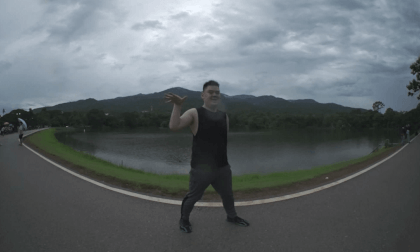 Test VR180HDR : Cover Dance at Ang Kaew with little rain VR Video Test VR180HDR : Cover Dance at Ang Kaew with little rain VR