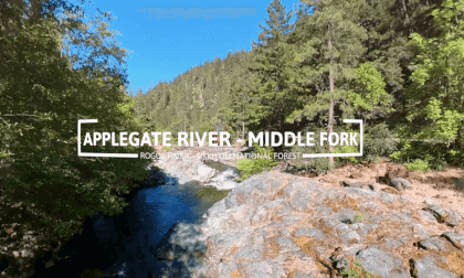 360° Invisible Drone | Wild Applegate River - Middle Fork - VR 360°