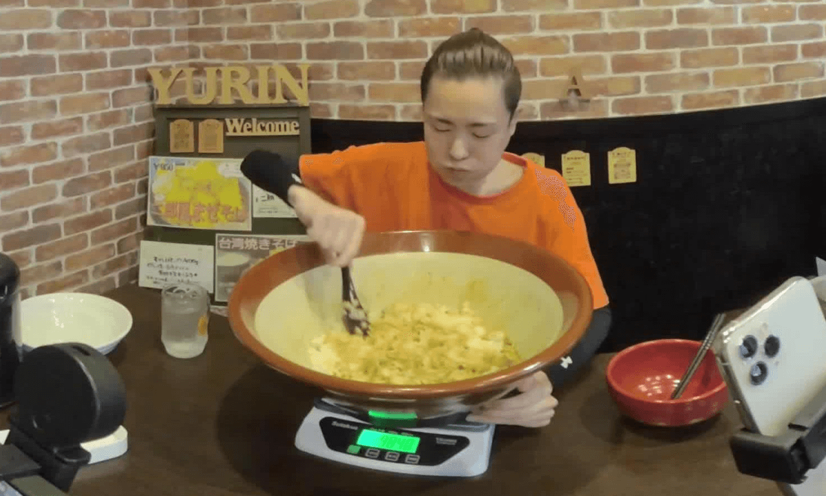 big eater 7Kg Mazesoba part2 | 麺★丼 YURIN Kawaxile カワザイル