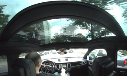 My porsche macan return journey home V1000066