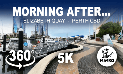Winter Morning Walk - Elizabeth Quay Perth, Western Australia Winter Morning Walk - Elizabeth Quay Perth, Western Australia