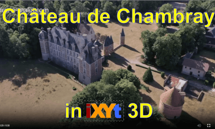 Château de Chambray,Gouville, Eure, Normandy in iXYt 3D video for VR Château de Chambray,Gouville, Eure, Normandy in iXYt 3D video for VR