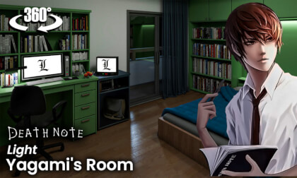 Death Note - Light Yagami Room VR 360 Death Note - Light Yagami Room VR 360