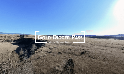360° Invisible Drone | Modoc National Forest - Gold Digger Pass - VR 360°🌋