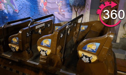 Pinocchio's Daring Journey Dark Ride at Disneyland Paris