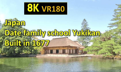 Japan Date family school Yukikan  Built in 1677 VR Video Japan Date family school Yukikan  Built in 1677 VR